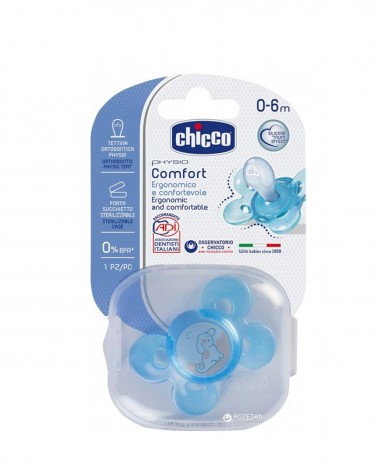 Sucette bleu PhysioForma Comfort - 0-6M - X1