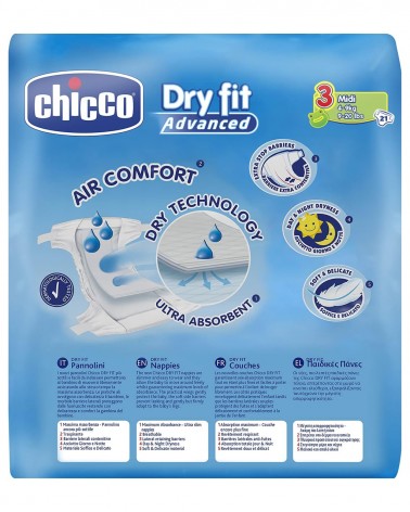 Couche Dry Fit 4-9 KG